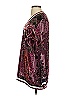 Hale Bob Burgundy Long Sleeve Top Size S - photo 5