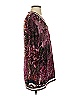 Hale Bob Burgundy Long Sleeve Top Size S - photo 4
