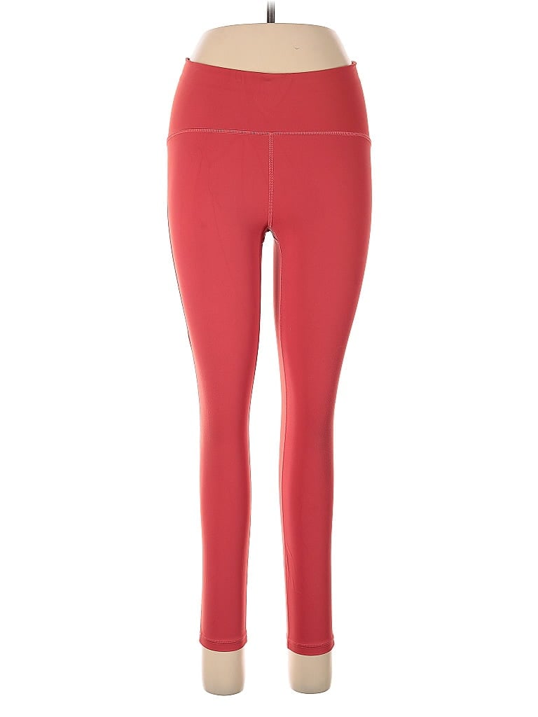Pre-owned Lululemon Athletica Active Pants In Red