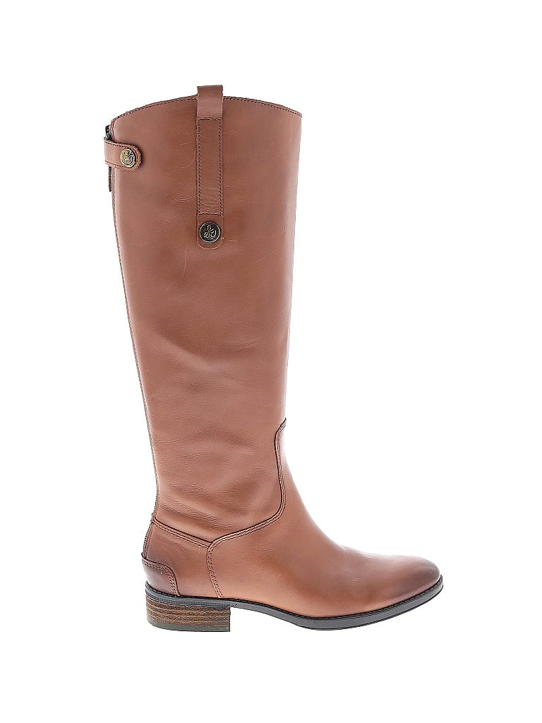 Sam Edelman Solid Brown Boots Size 6 - photo 1