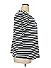 Ellos Stripes Blue 3/4 Sleeve T-Shirt Size 1X - photo 4