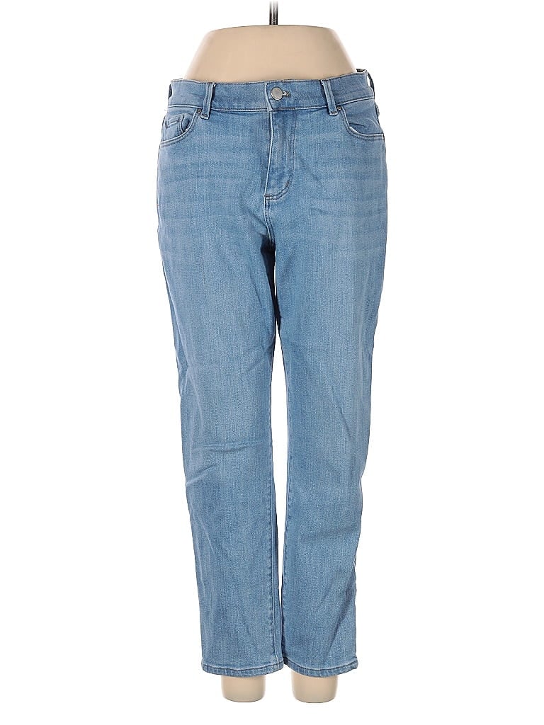 Pre-owned Ann Taylor Factory Jeans In Blue