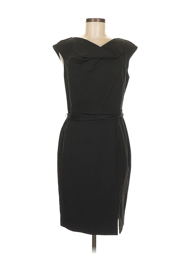 Pre-owned Calvin Klein Cocktail Dress In Black