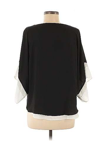 White House Black Market Short Sleeve Blouse (view 2)