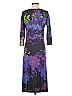 ETRO Print Purple Gray Casual Dress Size EU (IT) 42 / US 6 - photo 2