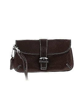 Coach Leather Wristlet