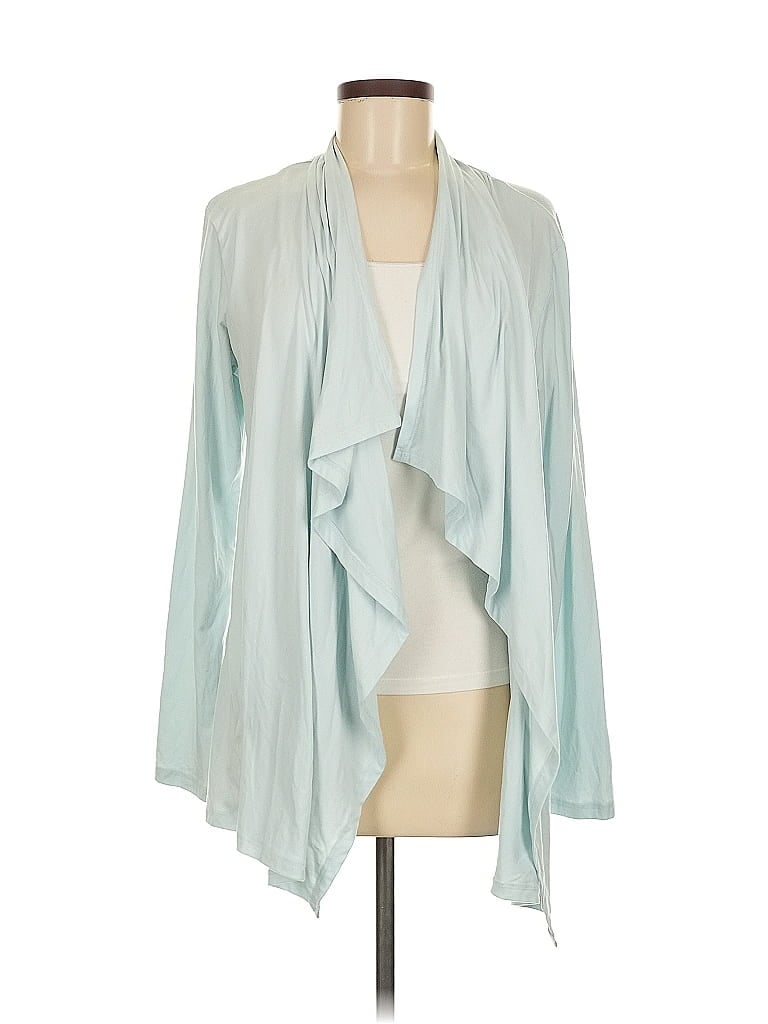 Pre-owned Assorted Brands Cardigan Sweater In Blue