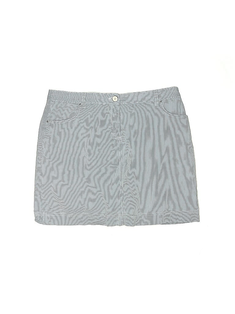 Pre-owned Karen Scott Casual Skirt In Gray