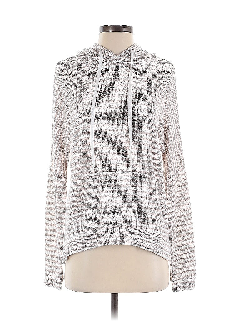 Essentials by Full Tilt Silver Pullover Hoodie Size S - photo 1