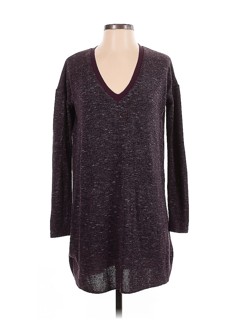 Pre-owned Wilfred Pullover Sweater In Burgundy