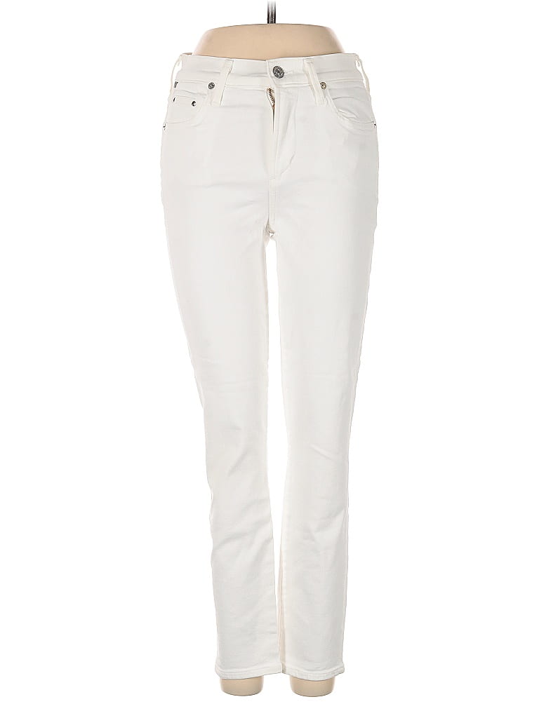 Pre-owned Citizen Of Humanity Jeans In White