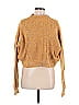 Kendall & Kylie 100% Cotton Gold Turtleneck Sweater Size M - photo 1