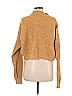 Kendall & Kylie 100% Cotton Gold Turtleneck Sweater Size M - photo 2