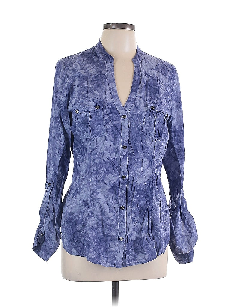 Maureen Blouse - Bullet Blue