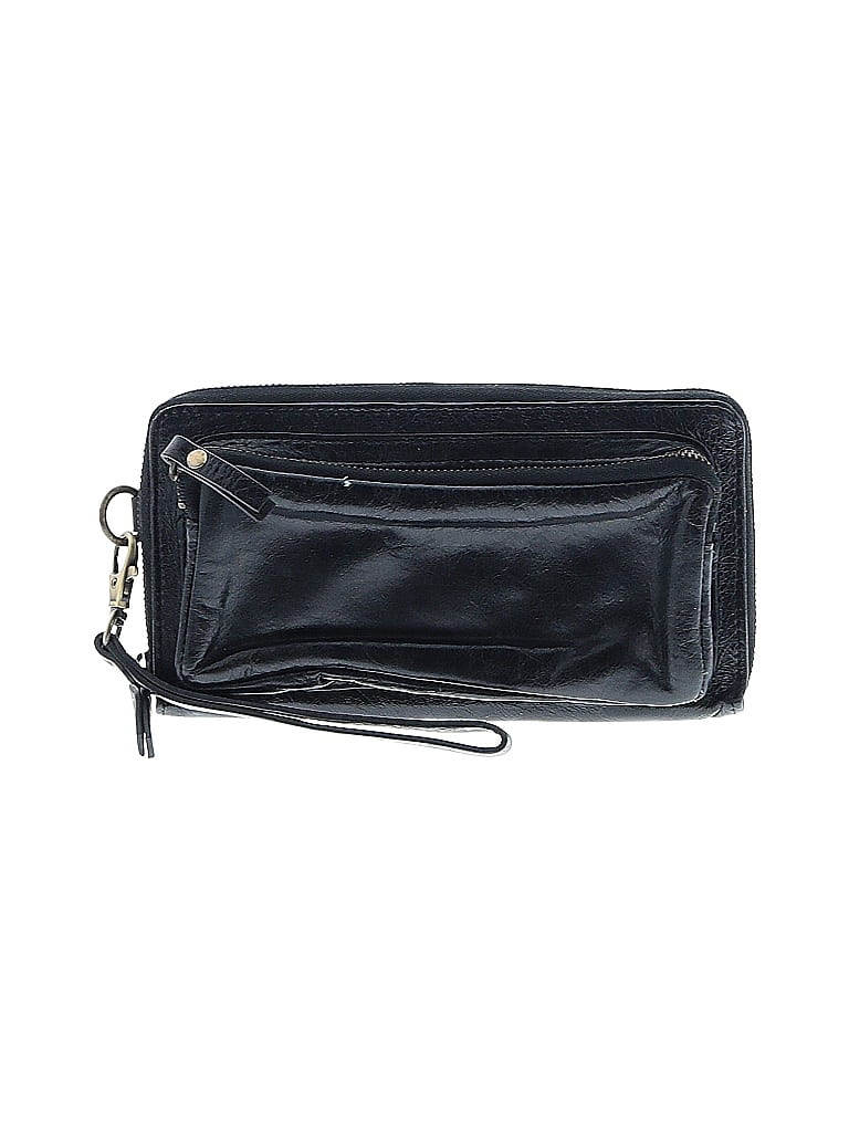 Latico 100% Leather Black Leather Wristlet One size - photo 1