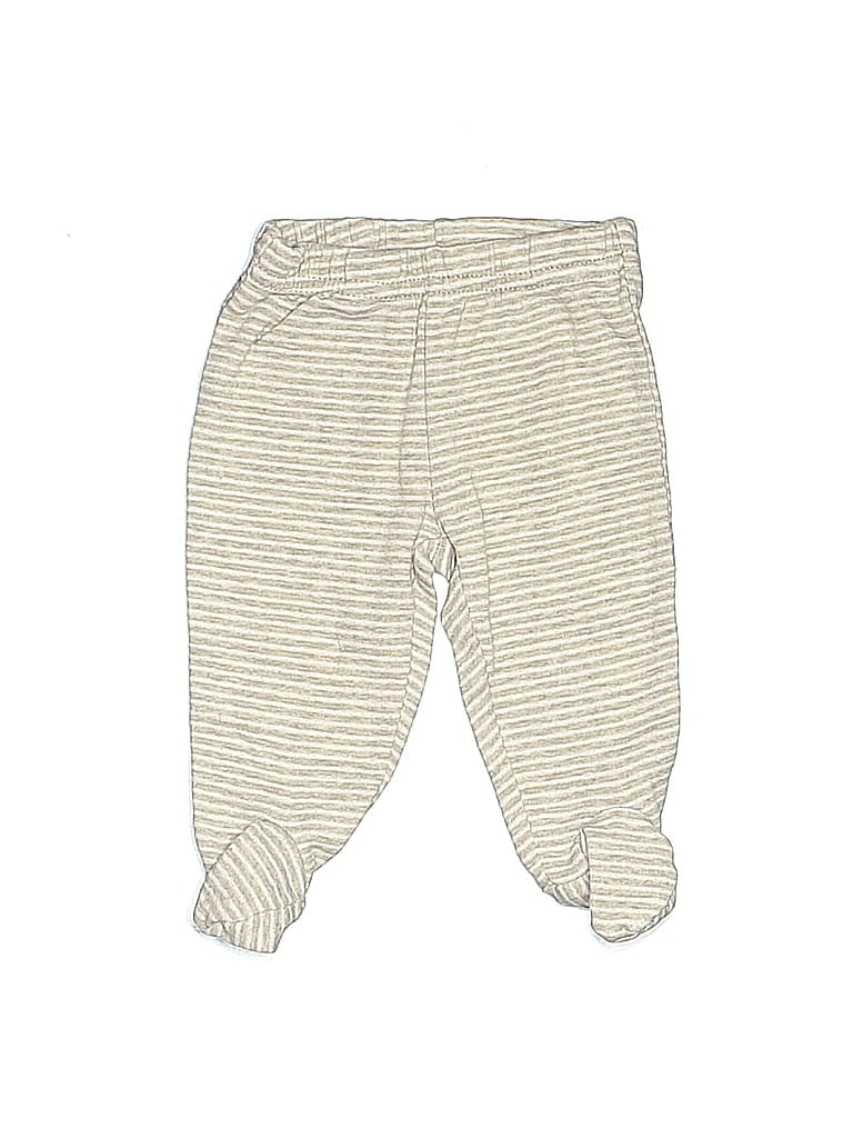 Just One You Made by Carter's Stripes Ivory Casual Pants Size Newborn - photo 1