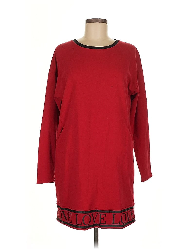 Soho JEANS NEW YORK & COMPANY Red Casual Dress Size M - photo 1