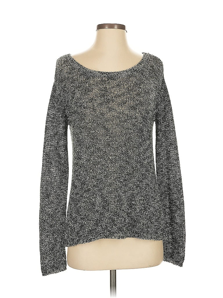 Pre-owned Alice And Olivia Alice + Olivia Pullover Sweater In Gray