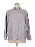The Drop 100% Linen Gray Long Sleeve Button-Down Shirt Size XL - photo 1