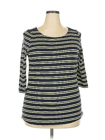 Valerie Bertinelli 3/4 Sleeve Top (view 1)