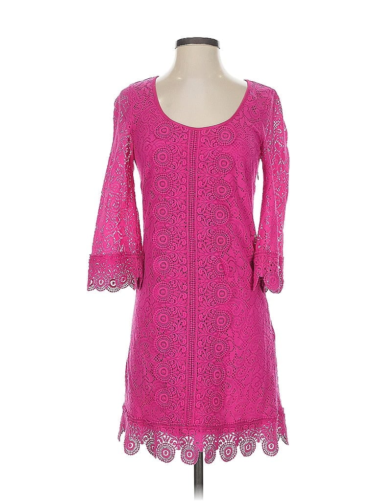 Pre-owned Laundry By Shelli Segal Cocktail Dress In Pink
