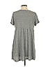 American Apparel Solid Gray Casual Dress Size XS - photo 2