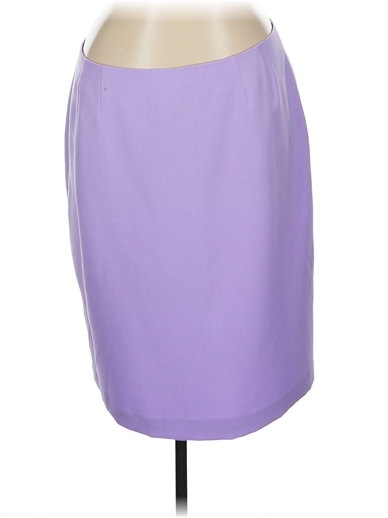 Kasper Purple Formal Skirt Size 16 - photo 1
