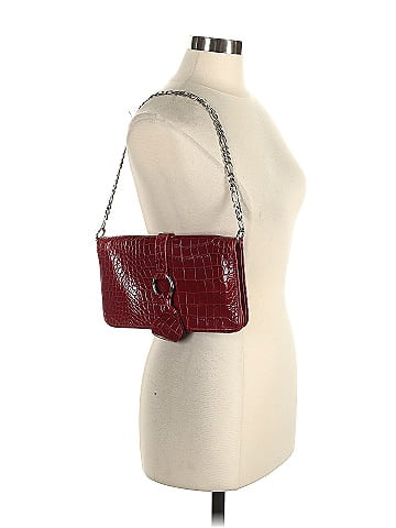 D&G Dolce & Gabbana Embossed Leather Shoulder Bag (view 2)