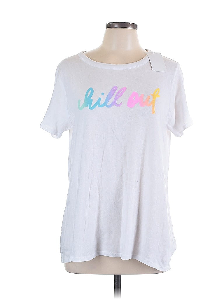 Chaser 100% Cotton White Short Sleeve T-Shirt Size L - photo 1