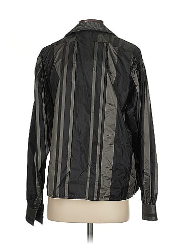 Krizia Long Sleeve Silk Top (view 2)