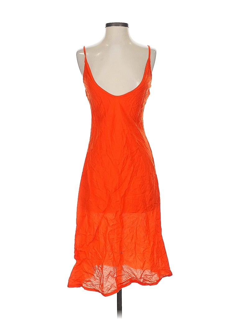 Pre-owned Mille Resort & Travel Cocktail Dress In Orange