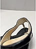 Prada 100% Patent Leather Black Patent Leather Heel Sandals Size EU 35 - photo 7