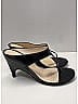 Prada 100% Patent Leather Black Patent Leather Heel Sandals Size EU 35 - photo 10