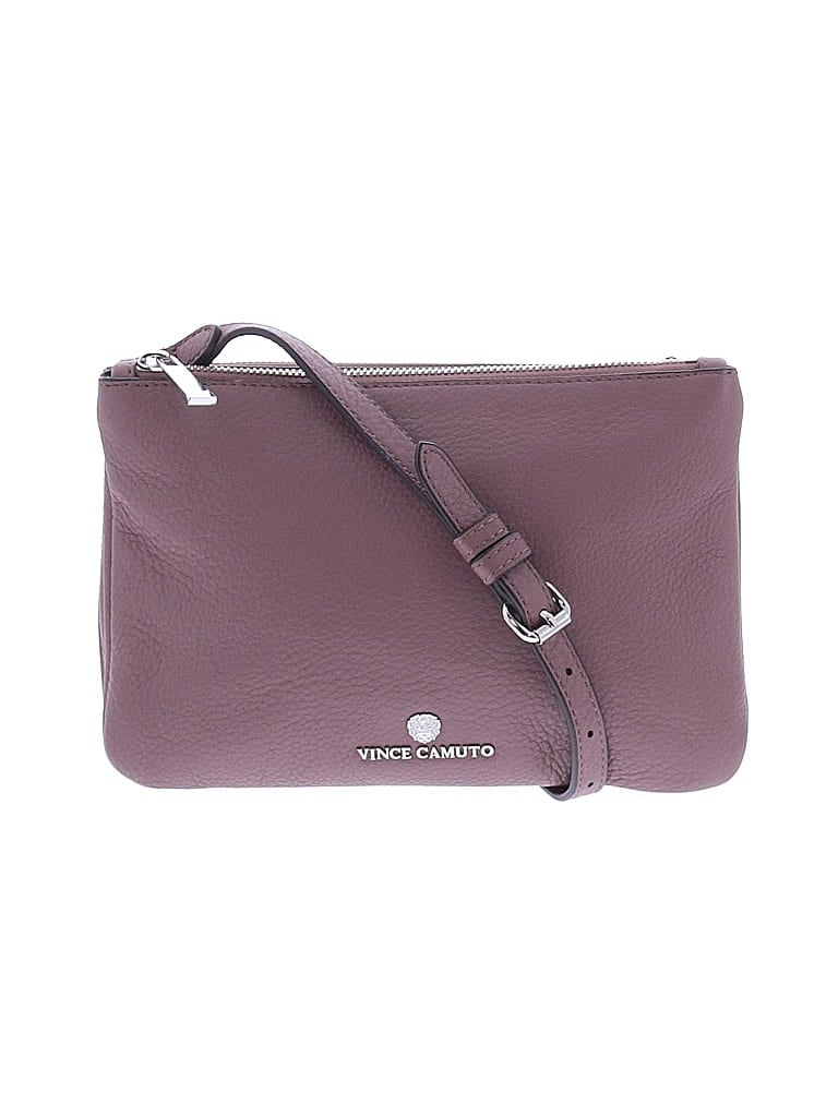 Vince Camuto 100% Leather Purple Pink Leather Crossbody Bag One size - photo 1