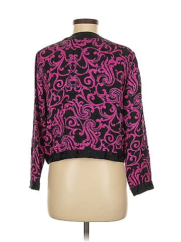 Lillie Rubin Long Sleeve Silk Top (view 2)