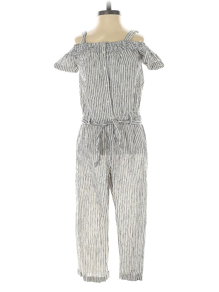 Pre-owned 7 For All Mankind Jumpsuit In Gray