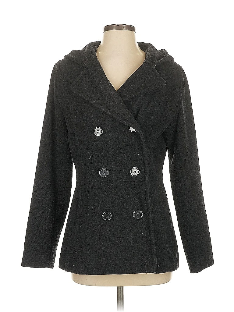 Esprit Gray Wool Coat Size S - photo 1