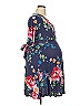 Hello Miz 100% Rayon Blue Cocktail Dress Size XL - photo 4