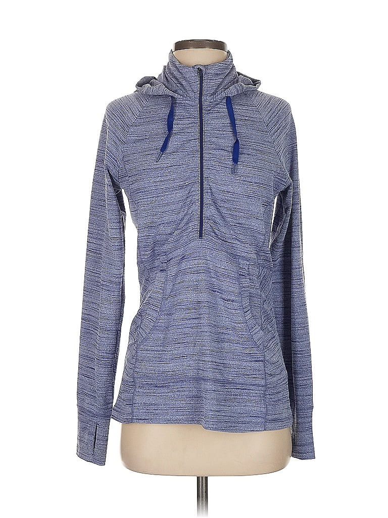 Click to view more detailed imagery on our partner's website Pre-owned Athleta Long Sleeve T-shirt In Blue