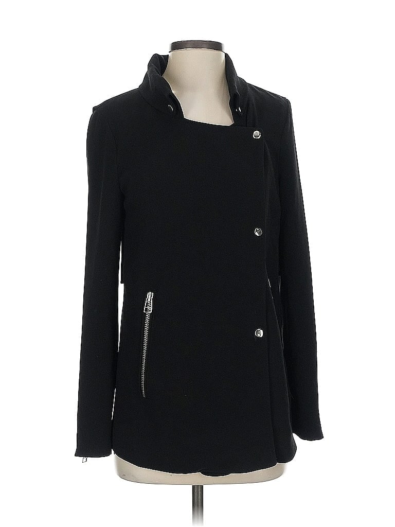 Pre-owned Wilfred Coat In Black