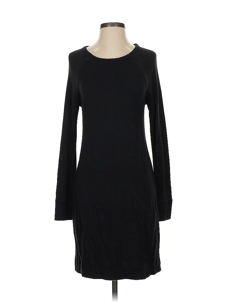 Pre-owned Lou & Grey Casual Dress In Black
