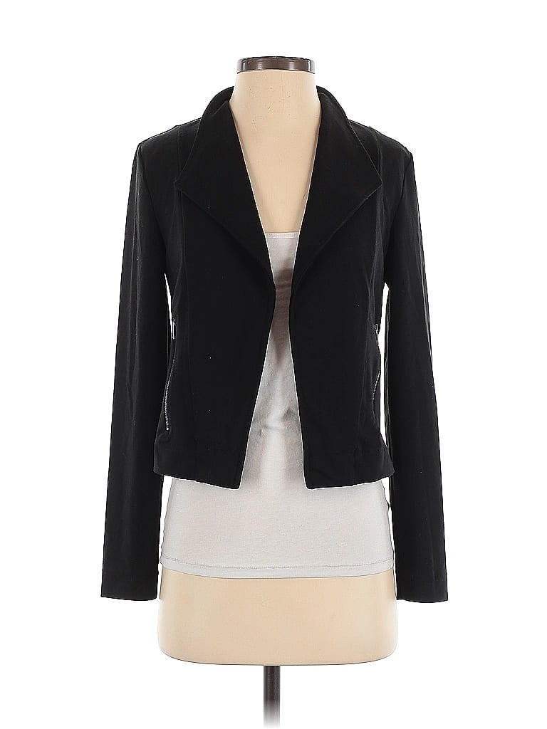 Pre-owned Banana Republic Factory Store Blazer Jacket In Black