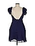 BCBGeneration Solid Blue Cocktail Dress Size 2 - photo 2