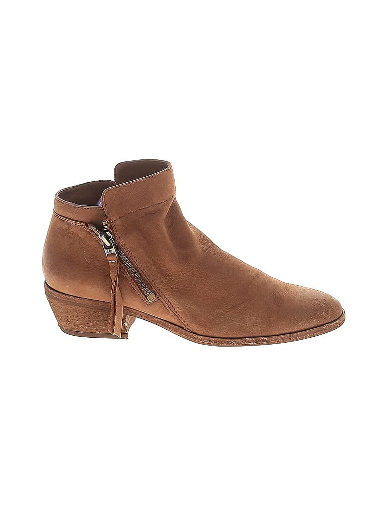 Sam Edelman Brown Ankle Boots Size 6 1/2 - photo 1