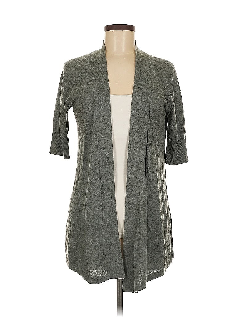 Pre-owned Express Cardigan Sweater In Gray