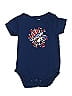 Buc-ees 100% Cotton Graphic Blue Short Sleeve Onesie 9-12 MO / 12 MO - photo 1