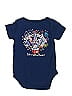 Buc-ees 100% Cotton Graphic Blue Short Sleeve Onesie 9-12 MO / 12 MO - photo 2