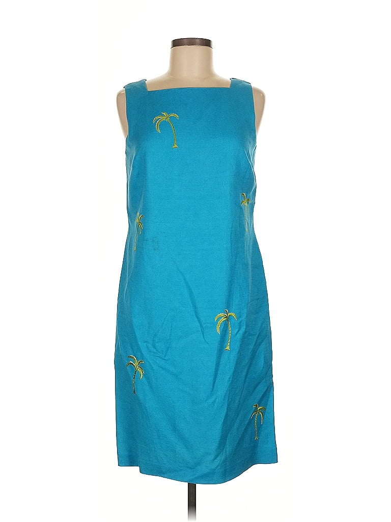 Pre-owned Talbots Casual Dress In Blue