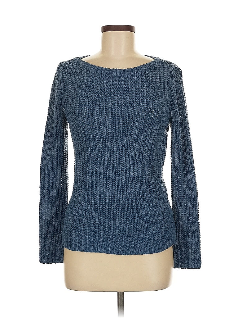L-RL Lauren Active Ralph Lauren 100% Cotton Blue Pullover Sweater Size M - photo 1
