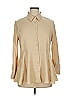 Pomander Place Tan 3/4 Sleeve Blouse Size XL - photo 1
